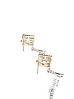 Orecchini Stocco Gioielli Donna in Oro giallo Topazio SQUE - SQUE